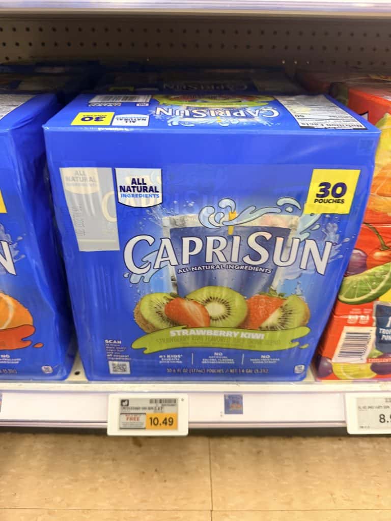 Capri Sun Kroger Shelf Image