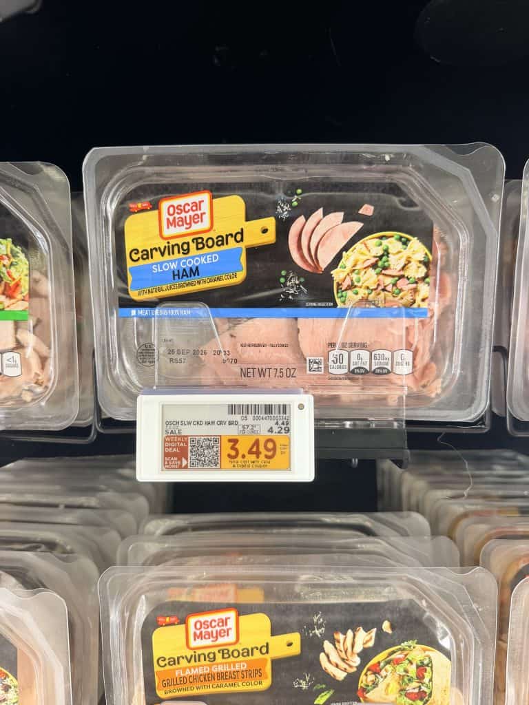 Oscar Mayer Deli Fresh Lunch Meat Kroger Shelf Image