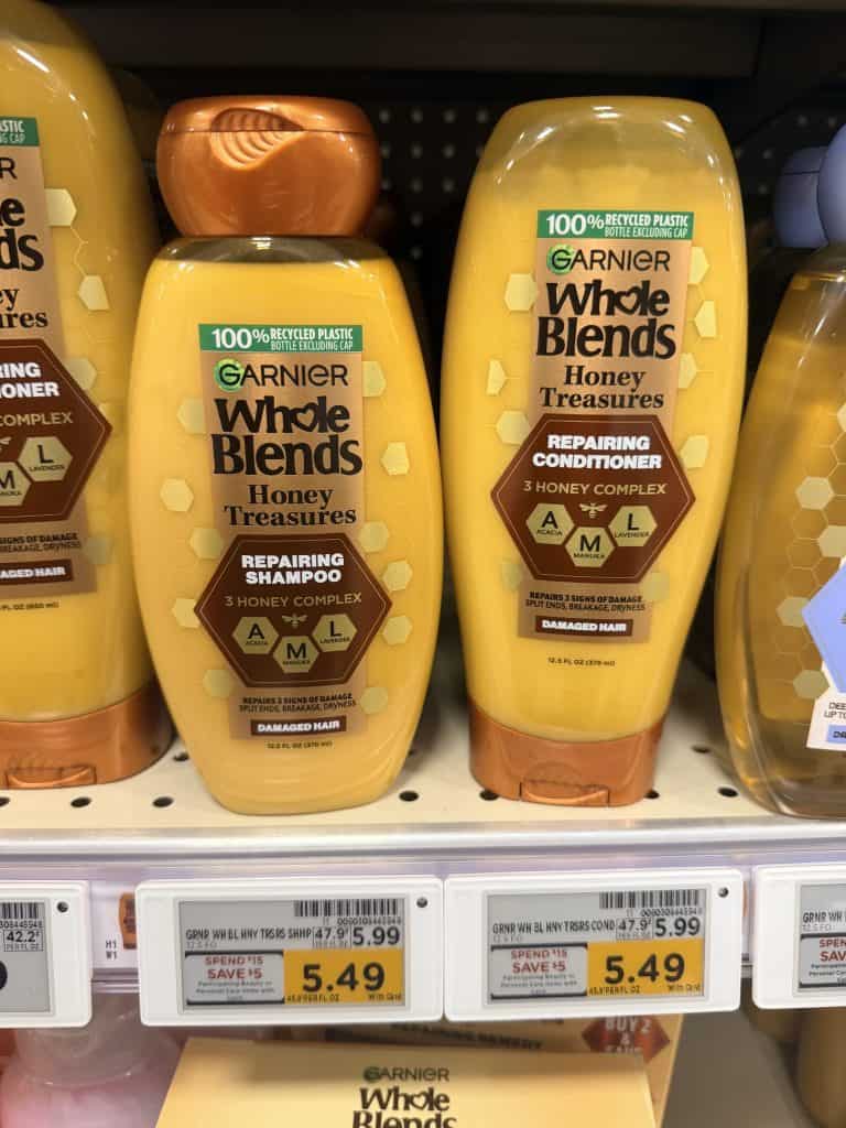 Garnier Whole Blends Kroger Shelf Image