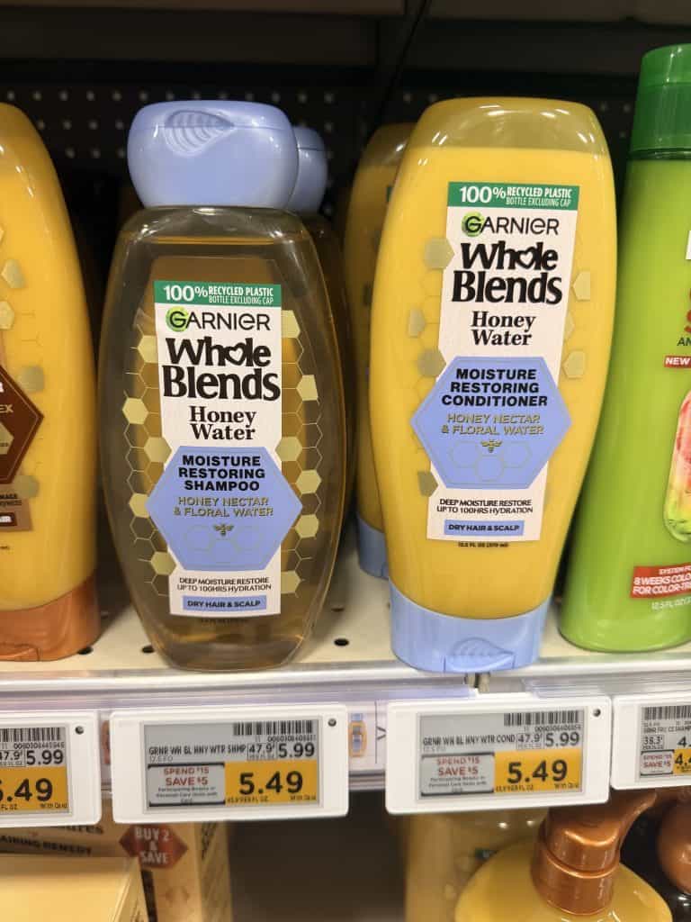 Garnier Whole Blends Kroger Shelf Image
