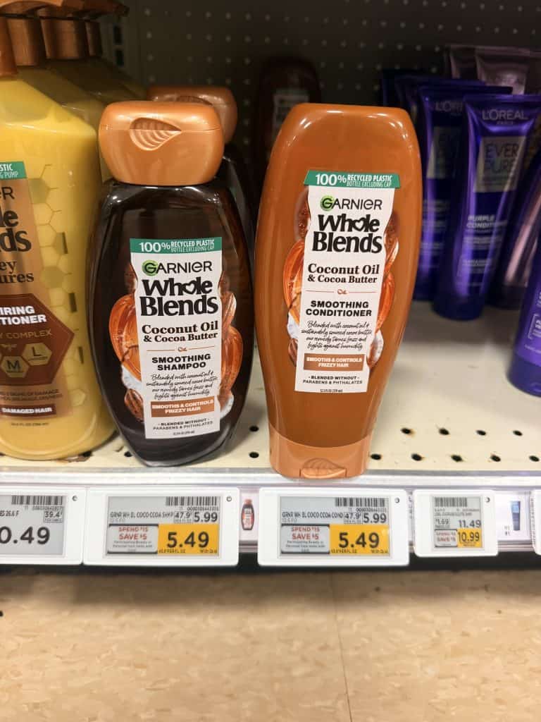 Garnier Whole Blends Kroger Shelf Image