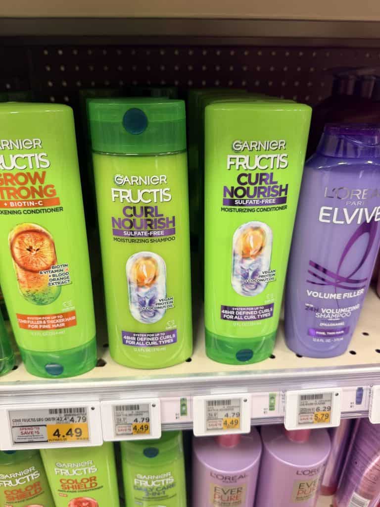 Garnier Fructis Kroger Shelf Image