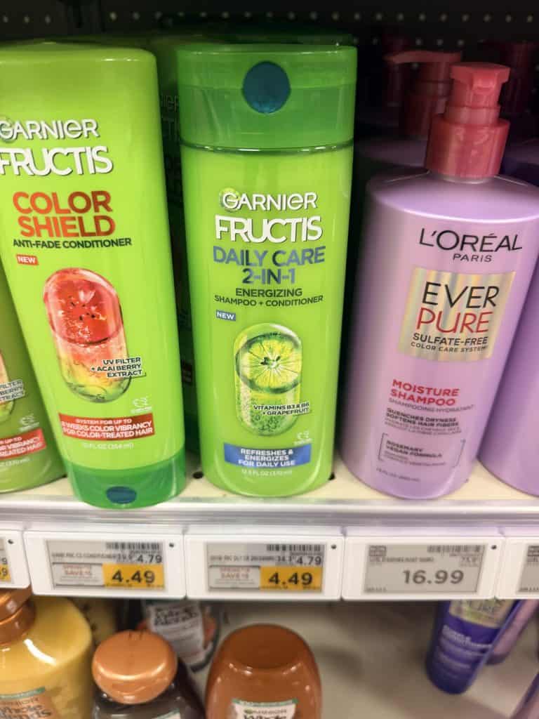 Garnier Fructis Kroger Shelf Image