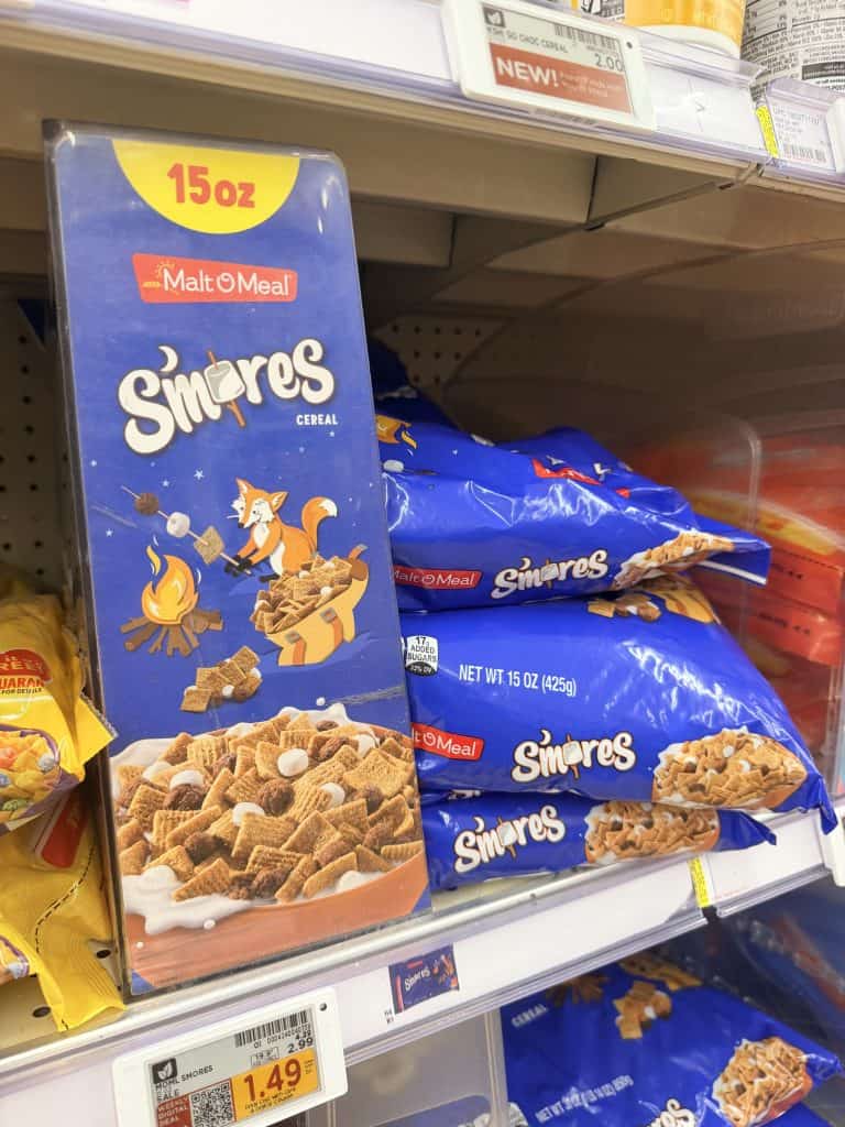 Malt-O-Meal Cereals Kroger Shelf Image