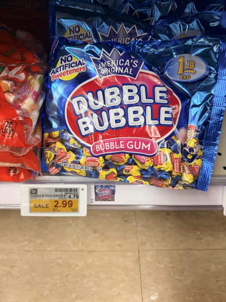 Dubble Bubble Kroger Shelf Image