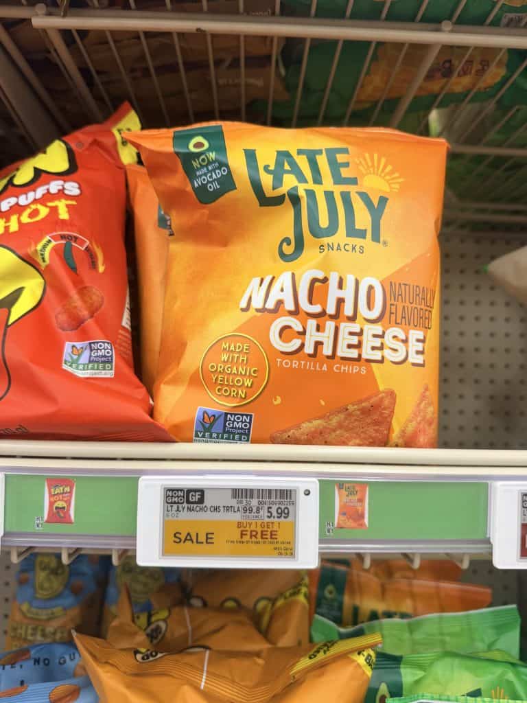 Late July Tortilla Chips Kroger Shelf Image