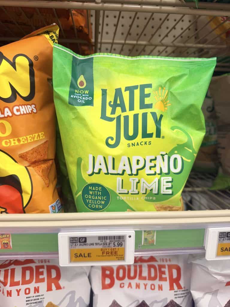 Late July Tortilla Chips Kroger Shelf Image