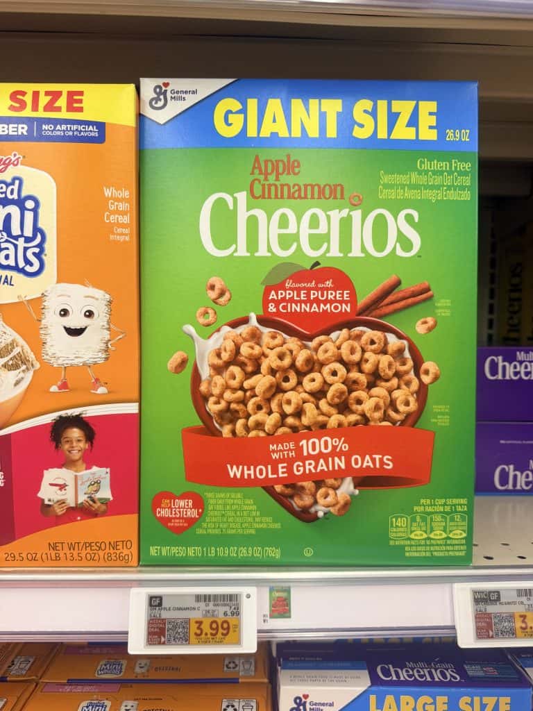 General Mills Cereal Kroger Shelf Image