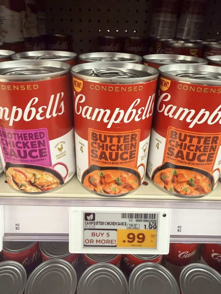 Campbell's Condensed Soups Kroger shelf image