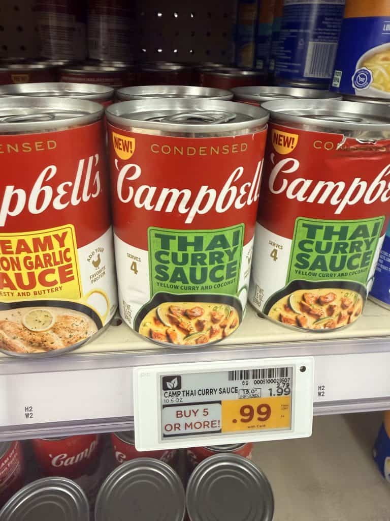 Campbell's Condensed Soups Kroger shelf image