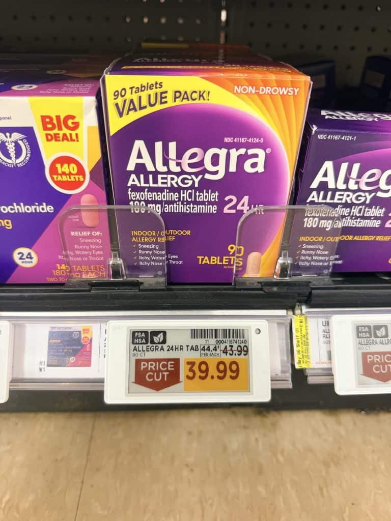 Allegra Kroger shelf image