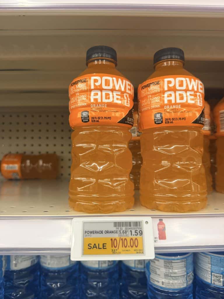 Powerade Drink Kroger Shelf Image