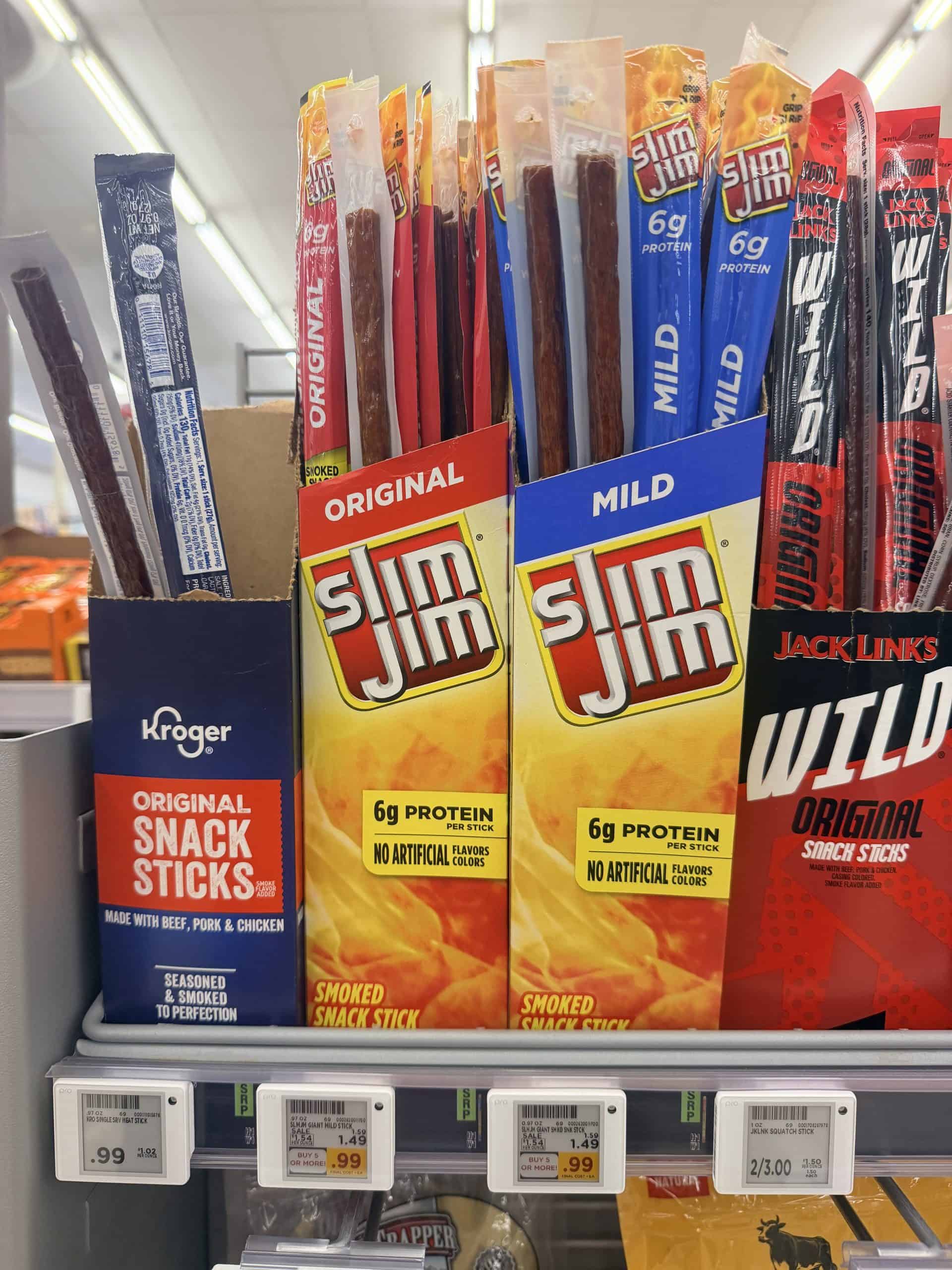 slim jim kroger shelf image