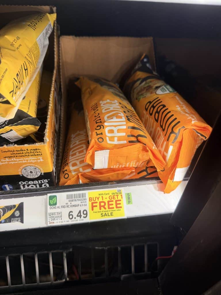 Ocean's Halo Kimbap Kroger shelf image