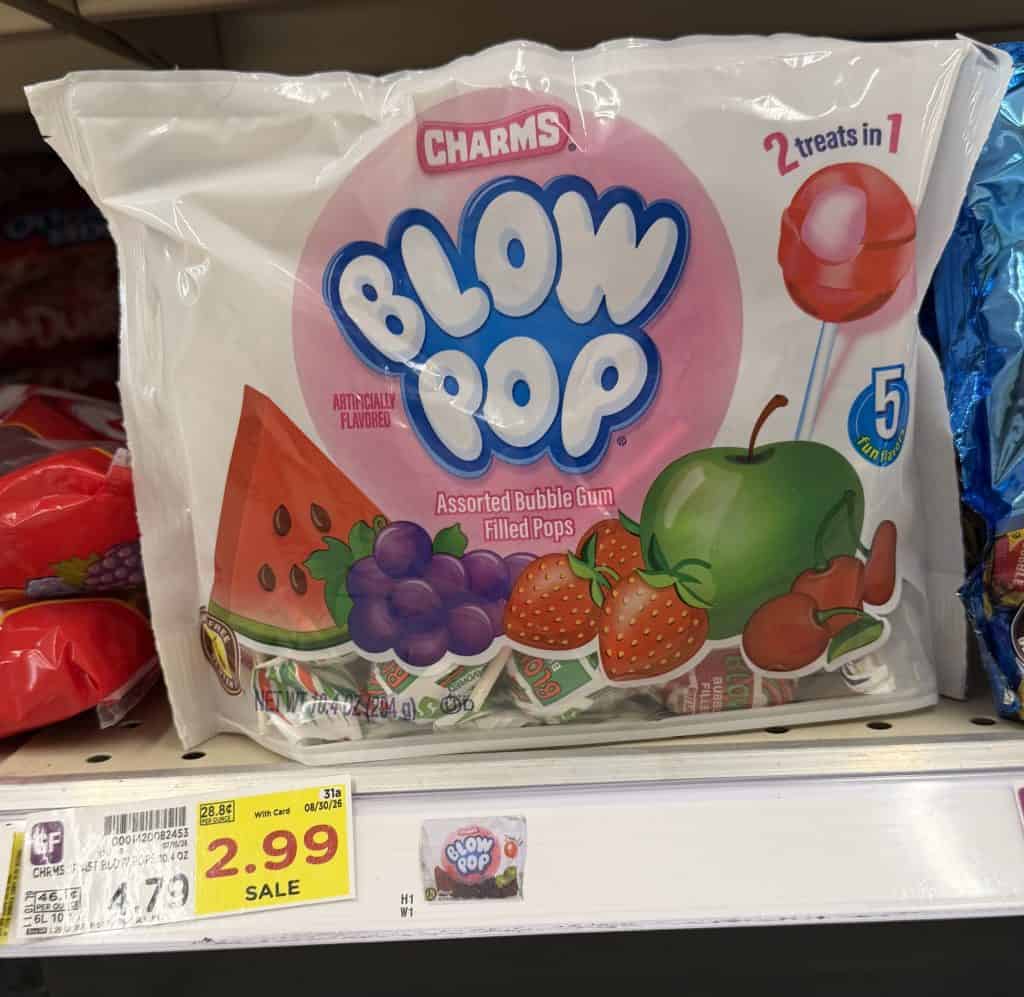 Blow Pop Kroger Shelf image