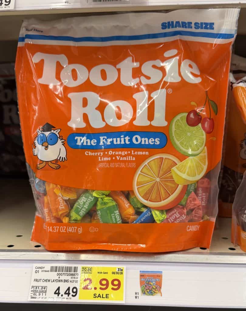 Tootsie Rolls Kroger Shelf image