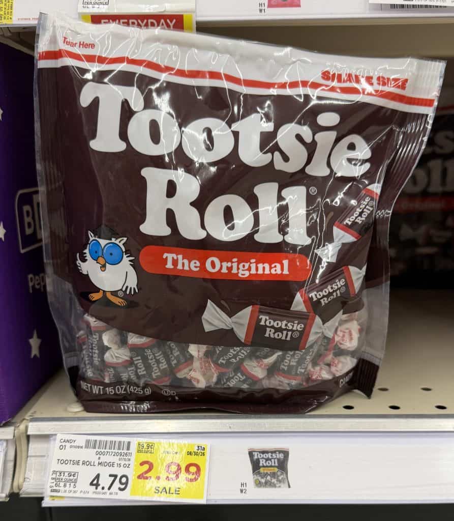 Tootsie Rolls Kroger Shelf image