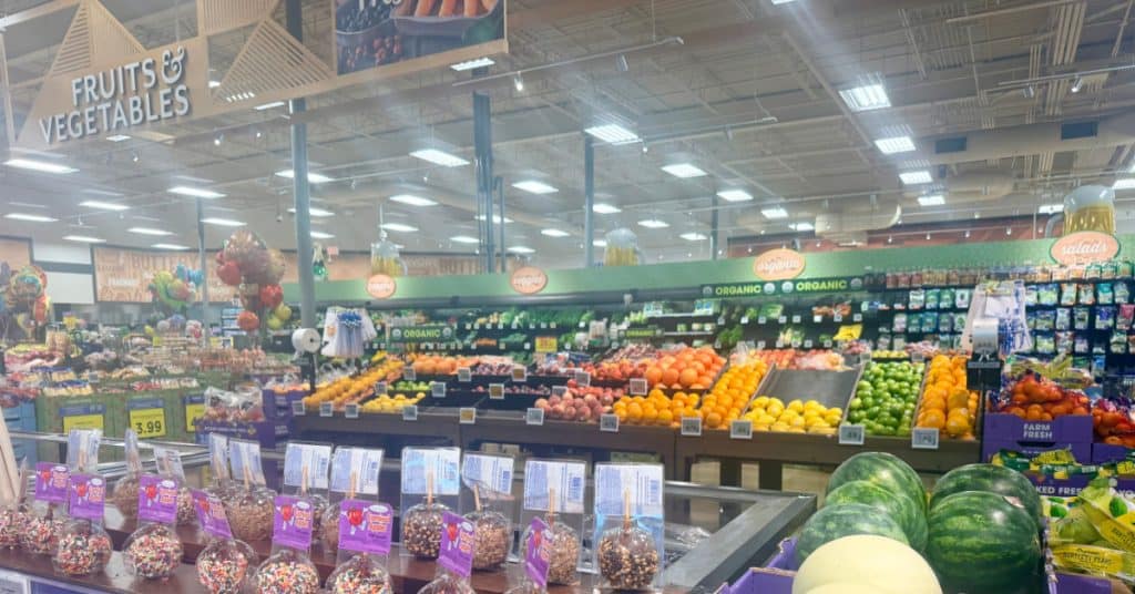 Produce Section Kroger