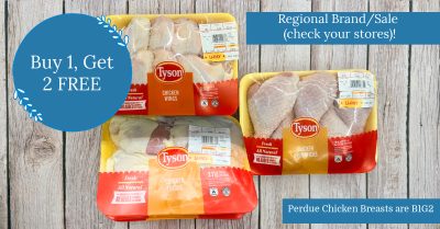 Tyson fresh chicken kroger krazy