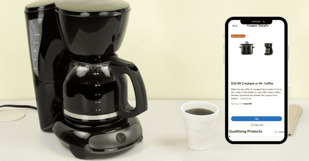 crockpot and mr coffee