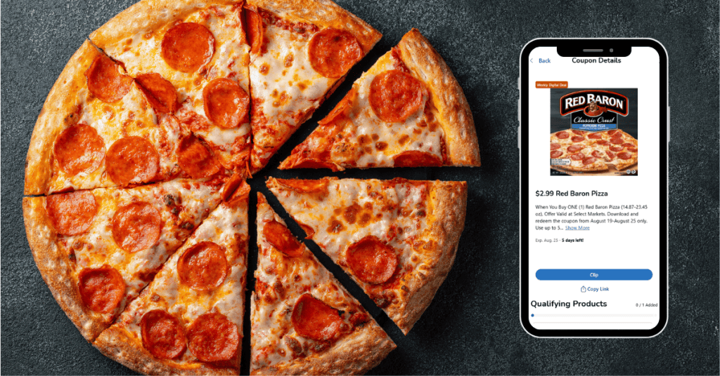 red baron pizza