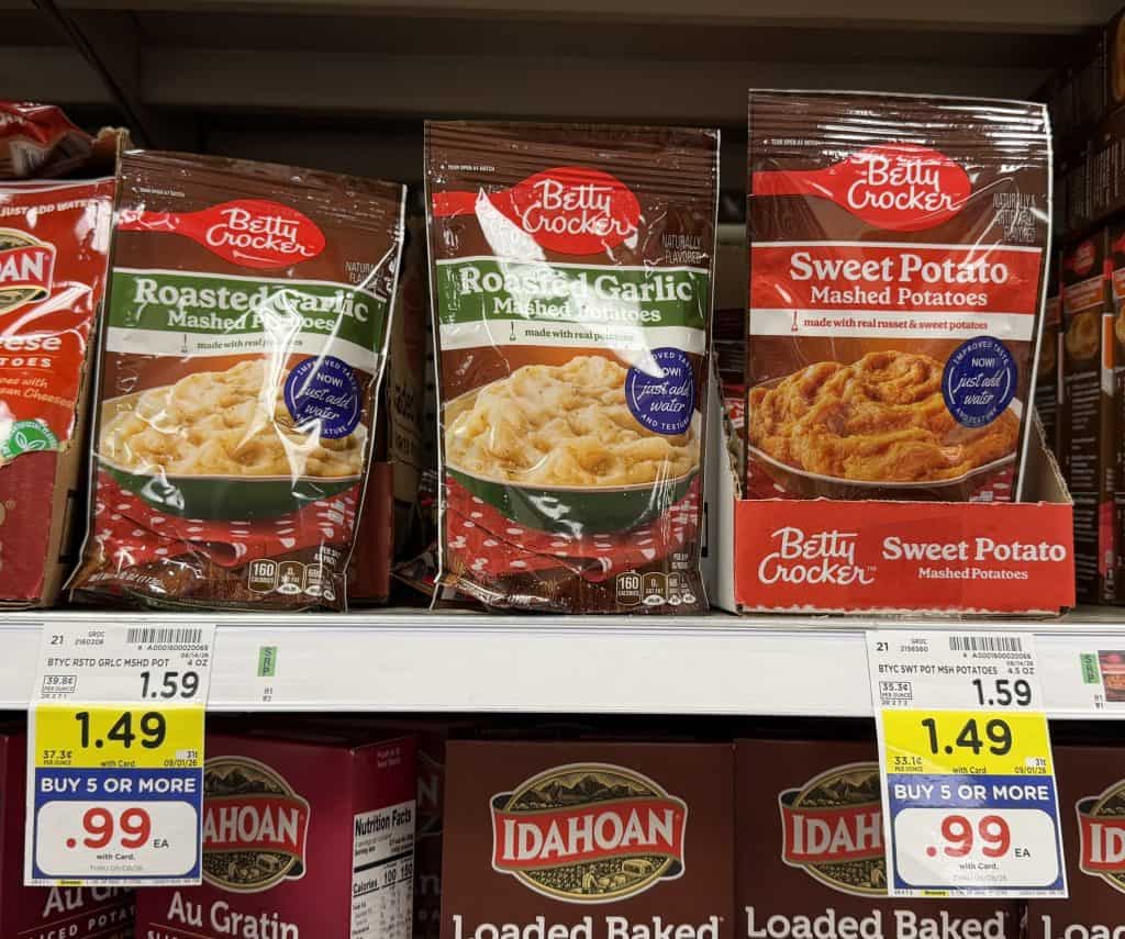 betty crocker potatoes kroger shelf image