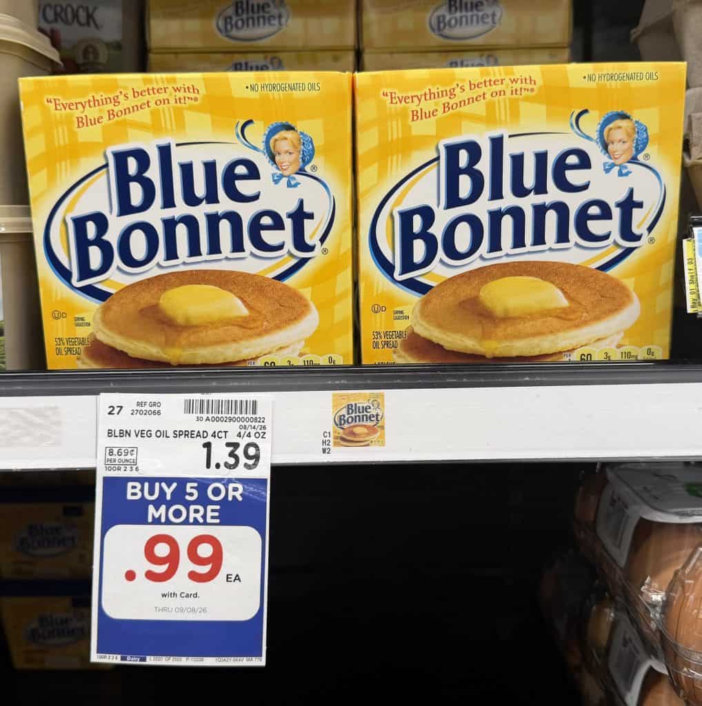 blue bonnet kroger shelf image