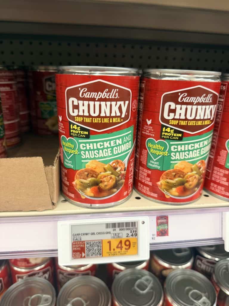 campbell's chunky soup kroger shelf image (2)