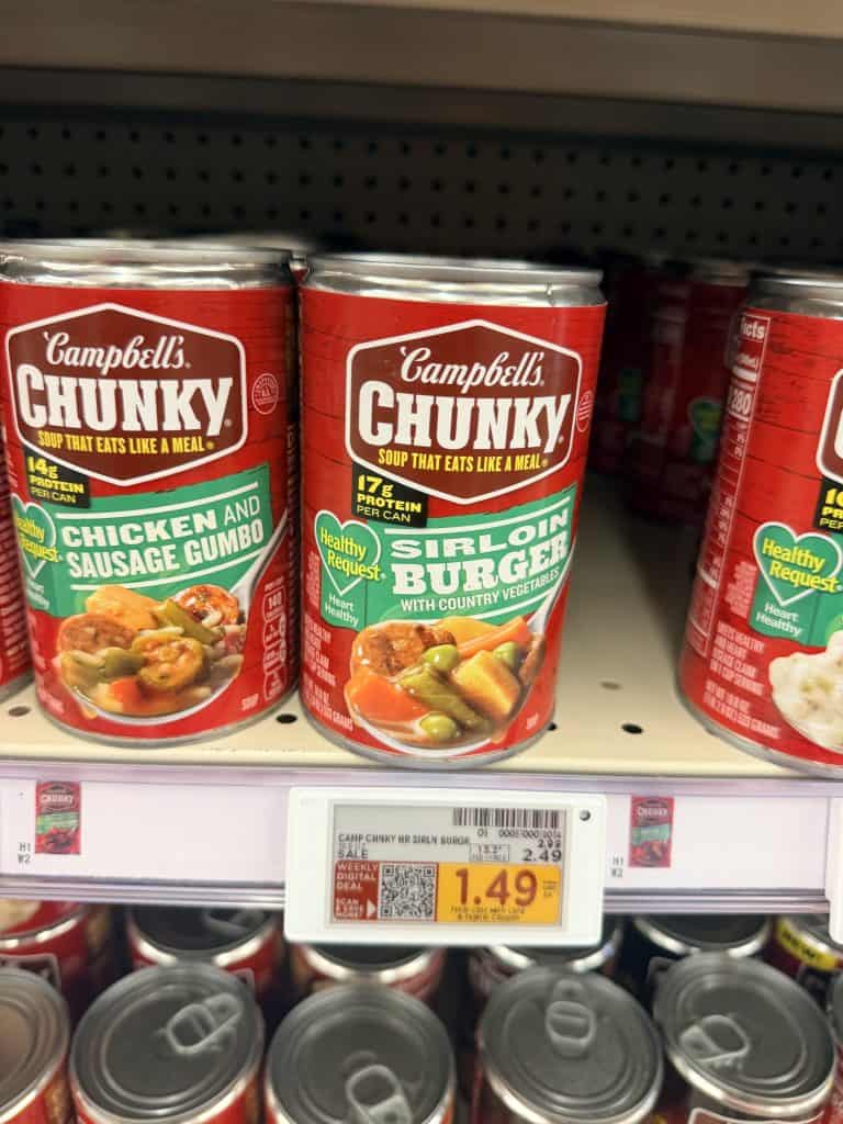 campbell's chunky soup kroger shelf image (2)