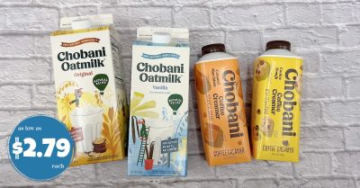 chobani creamer and oatmilk kroger krazy