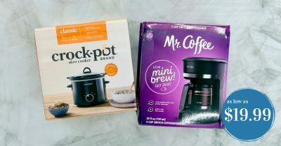 crockpot and mr coffee kroger krazy