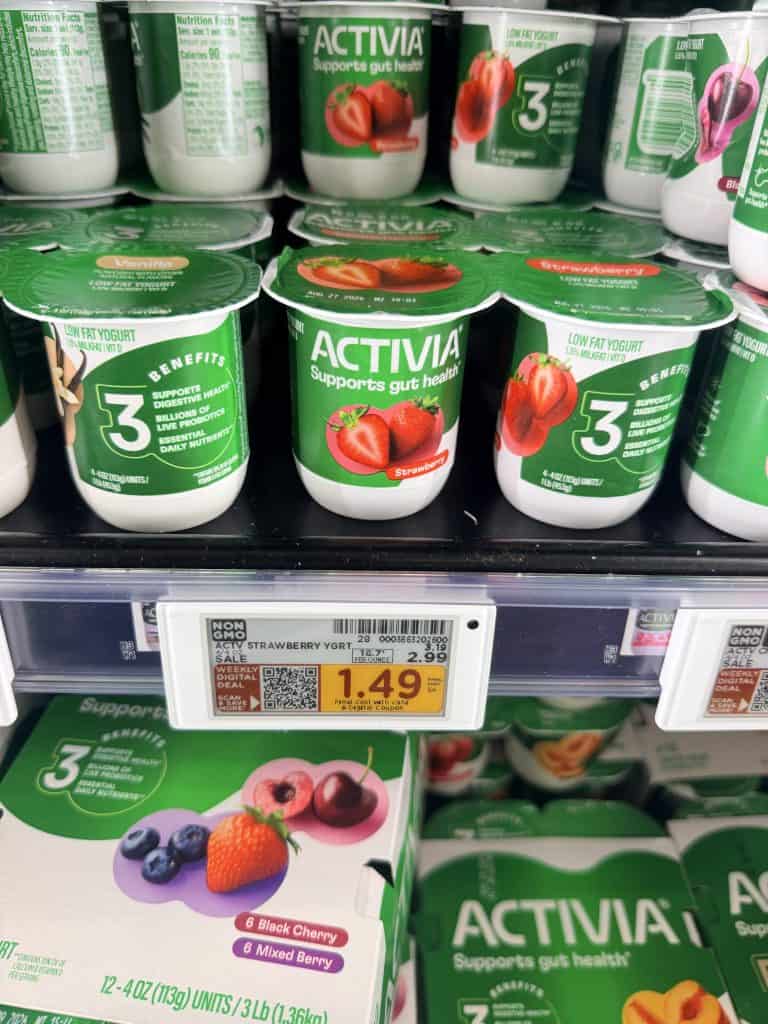 dannon activia kroger shelf image (1)