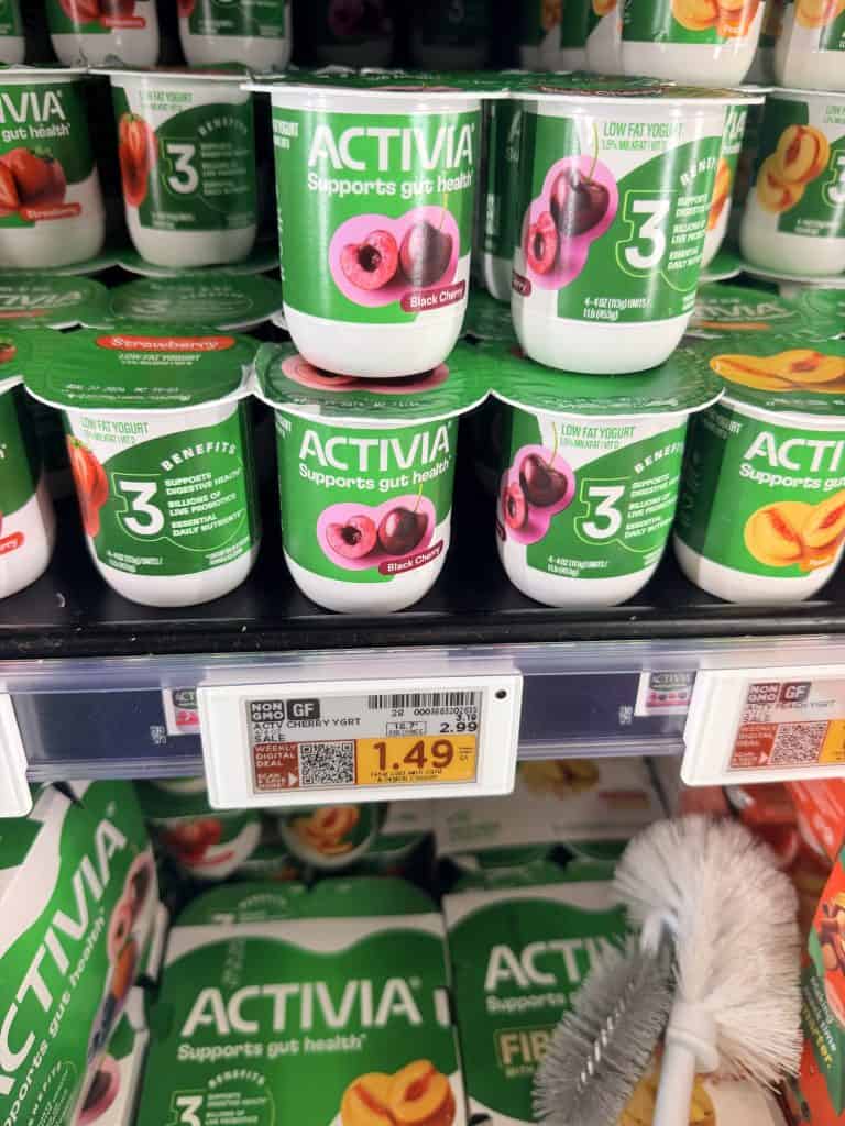 dannon activia kroger shelf image (1)