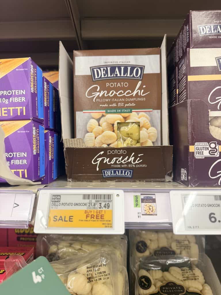 delallo pasta kroger shelf image (1)