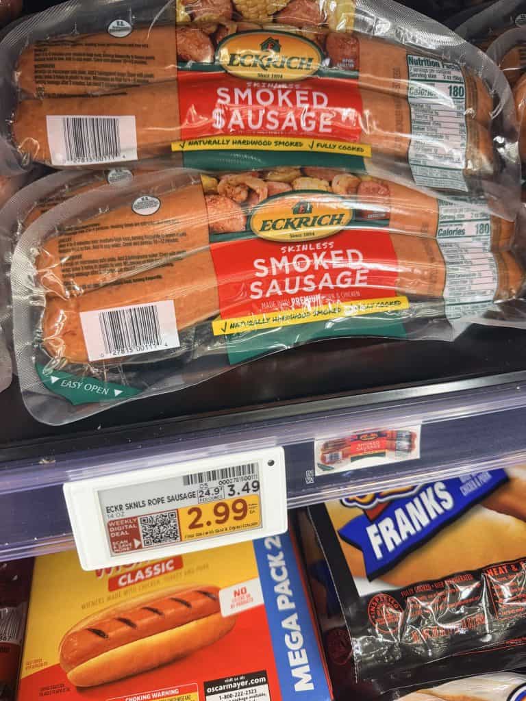 eckrich sausage kroger shelf image (1)