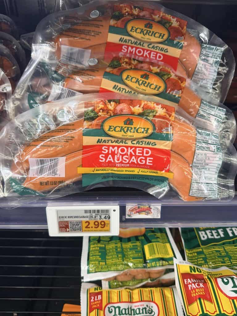 eckrich sausage kroger shelf image (1)