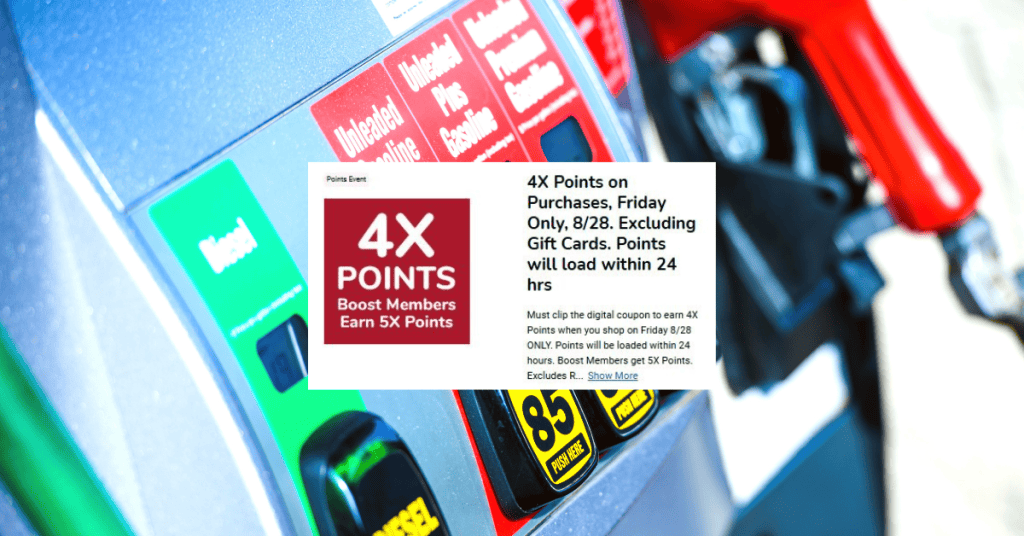 fuel point friday kroger