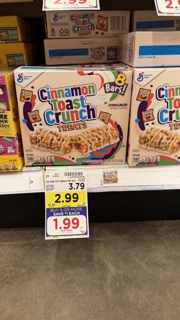gm cereal bars kroger shelf image (4)