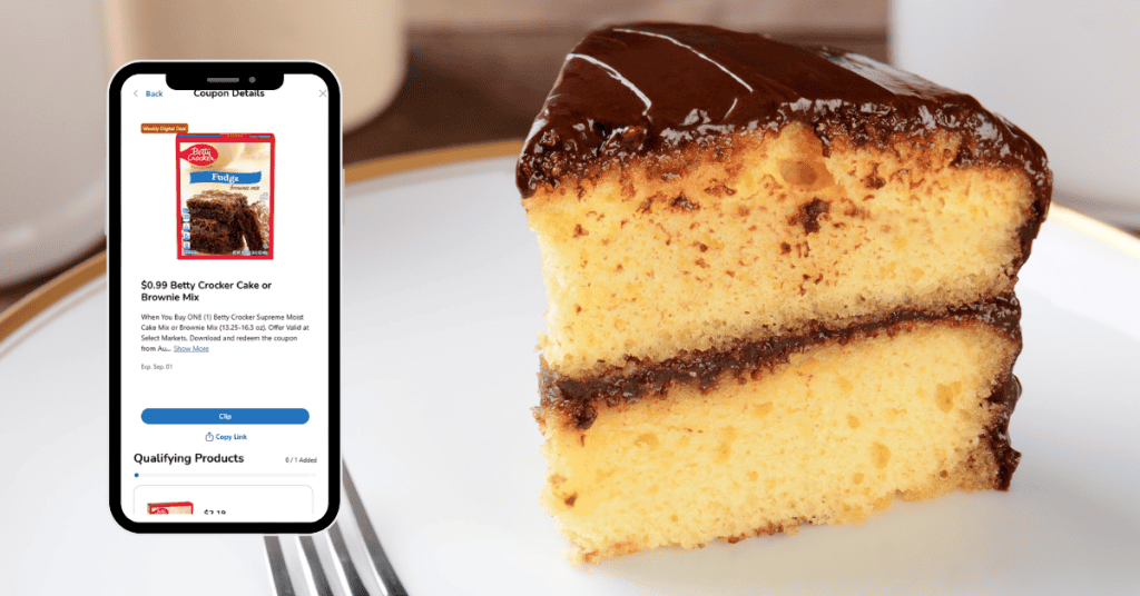 betty crocker cake and brownie mix