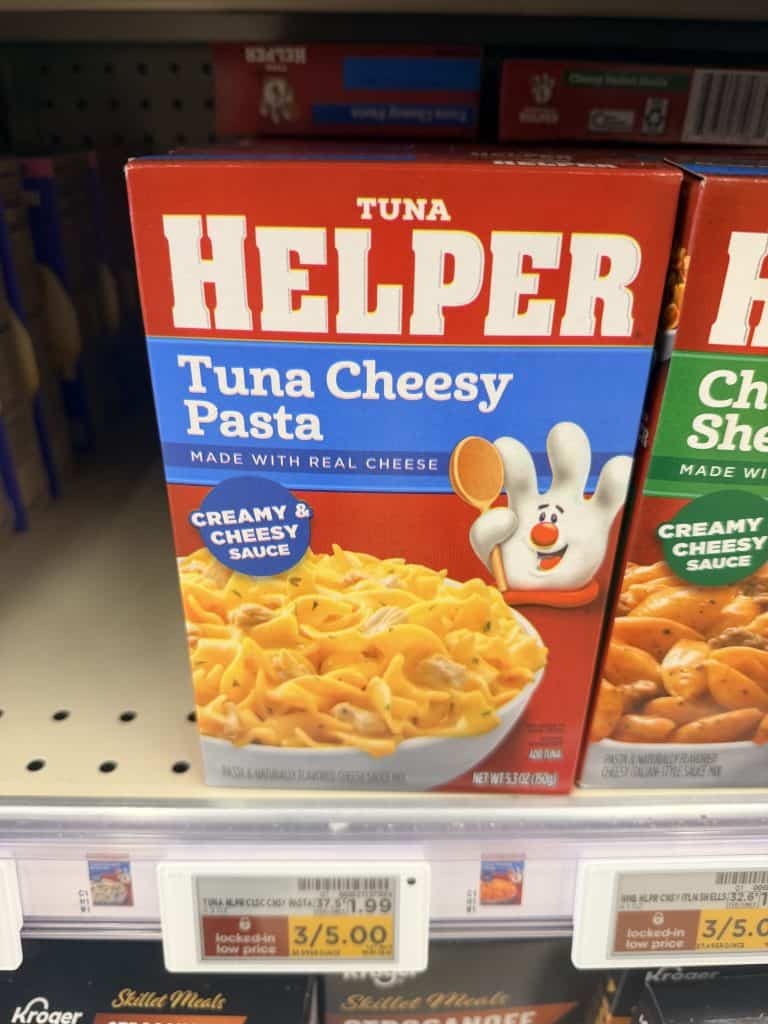 helper meals kroger shelf image