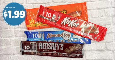 hershey's snack size bars kroger krazy