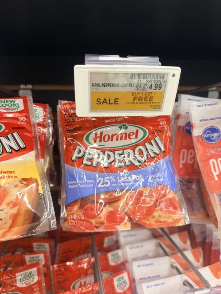 hormel pepperoni kroger shelf image (1)
