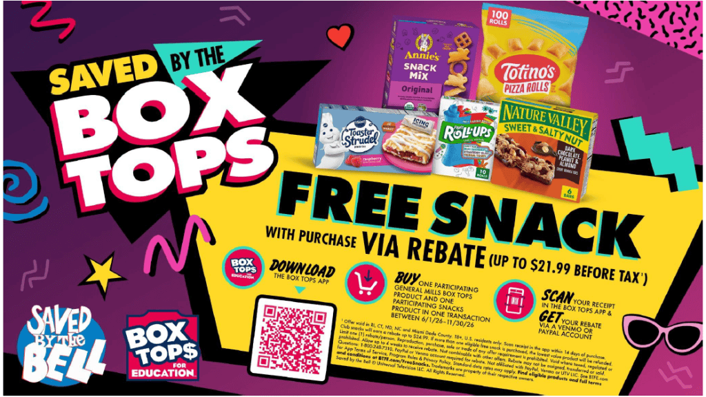 Free Snack Promo General Mills Kroger