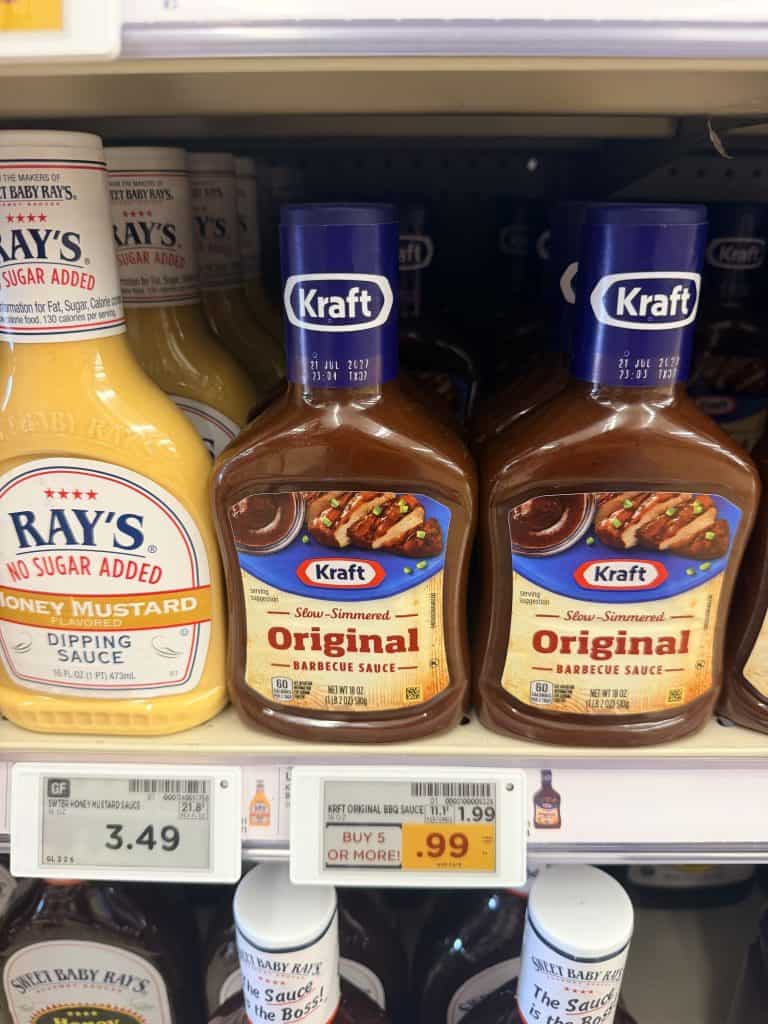 kraft bbq sauce kroger shelf image (1)