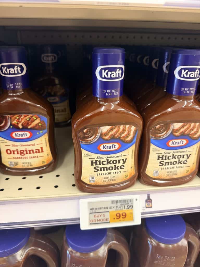 kraft bbq sauce kroger shelf image (1)