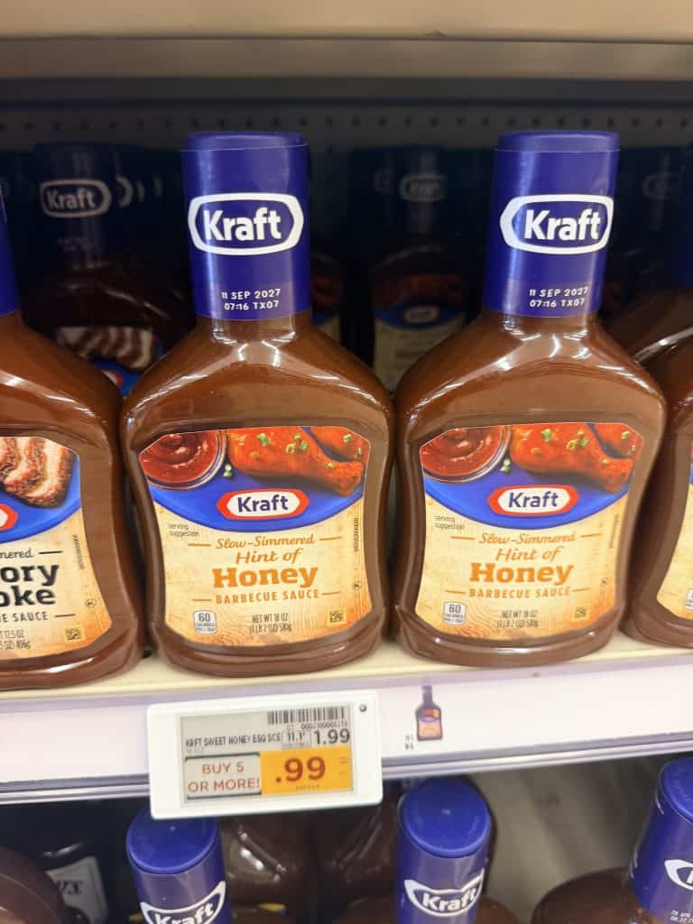 kraft bbq sauce kroger shelf image (1)