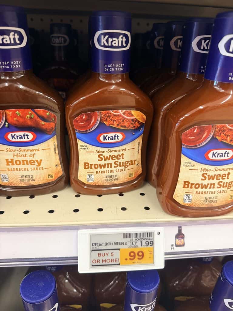kraft bbq sauce kroger shelf image (1)