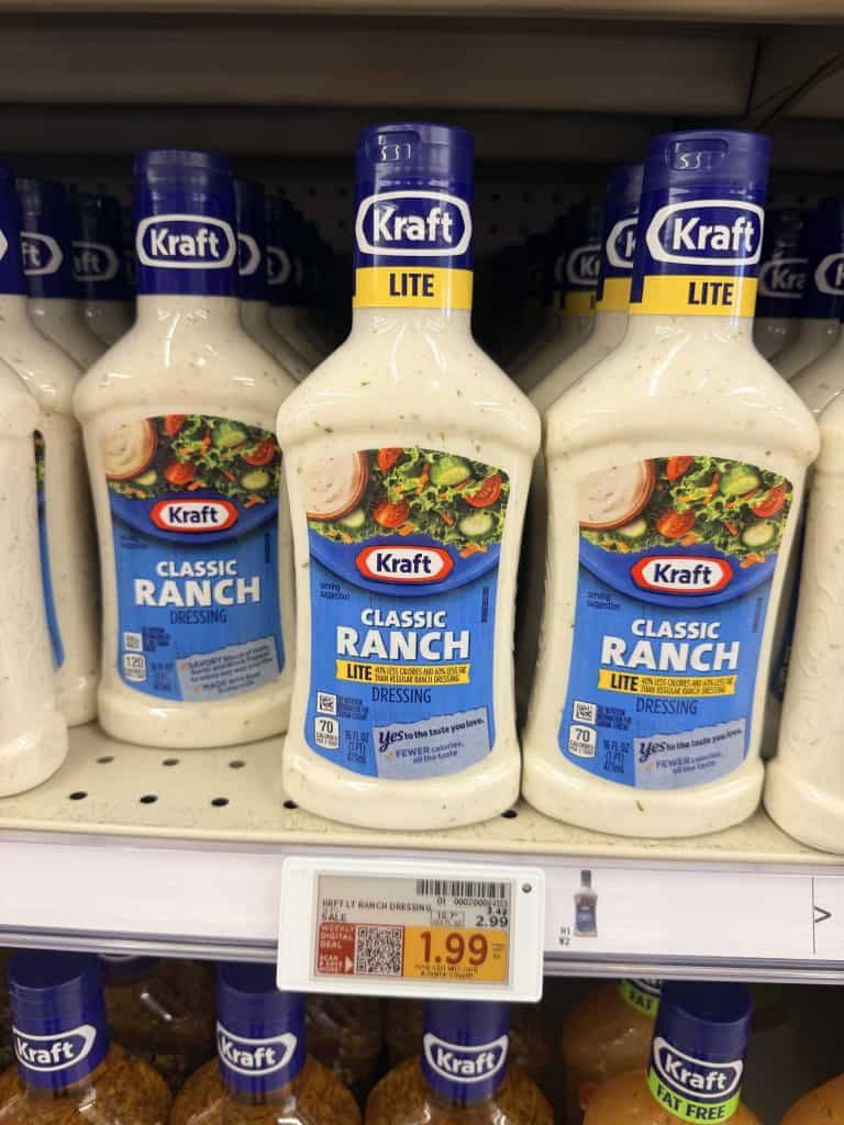 kraft salad dressing kroger shelf image (1)