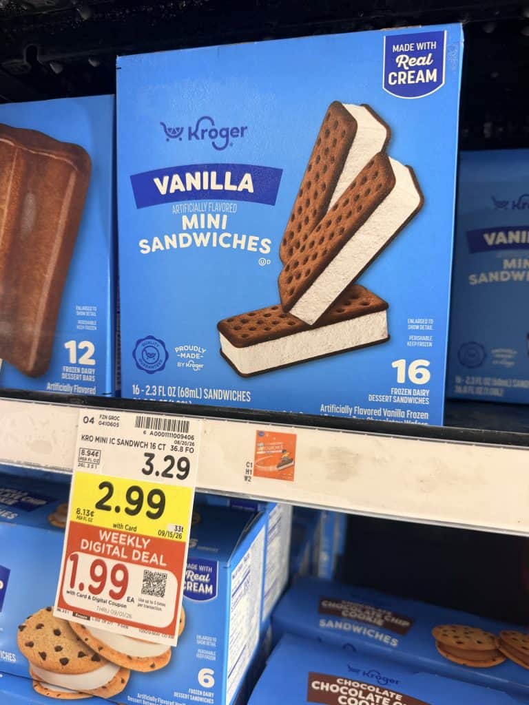 kroger ice cream sandwiches shelf image (7)