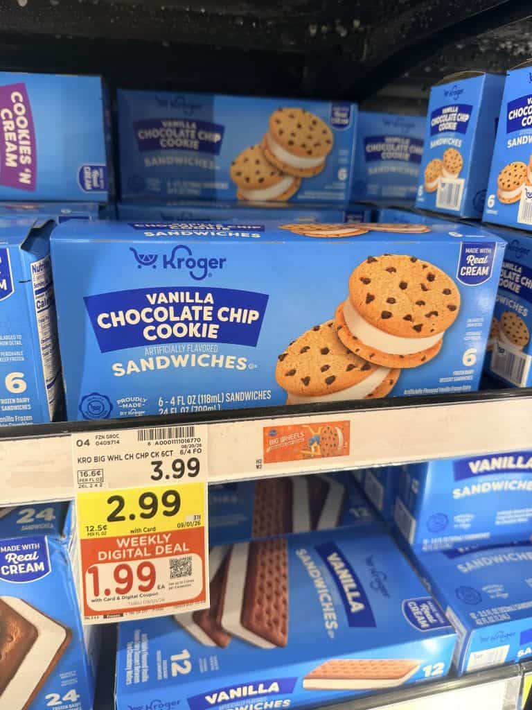 kroger ice cream sandwiches shelf image (7)